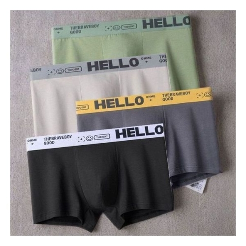 에이치플러스몰 헬로우 남성 사각 팬티 남자 속옷 드로즈 놀라운 착용904663