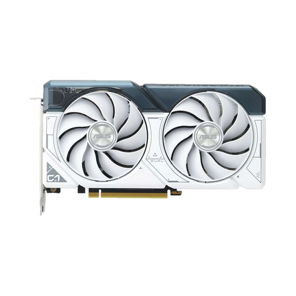 ASUS DUAL ������ RTX 4060 Ti O8G OC D6 8GB White �����Ƽ����