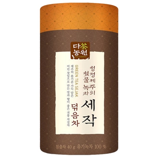 다농원 유기농 세작 덖음차 40g (1개)_이미지