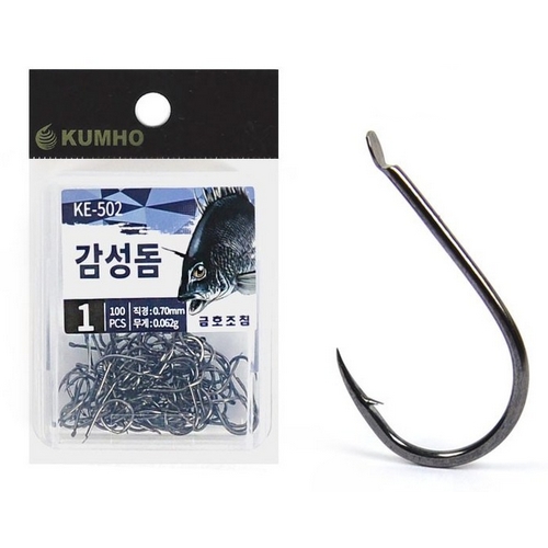 금호조침 KE-502 감성돔 낚시바늘 블랙니켈 덕용이미지입니다. 누르면 해당 게시물로 새창이동합니다.