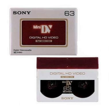 SONY MiniDV 6mm DVM63HD 63분 DV테이프 (1개)