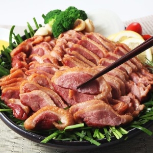 달인푸드 해다온 오리훈제 800gX2마리 오리고기