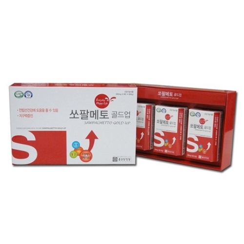 종근당건강 쏘팔메토 골드업 500mg 90캡슐 (1개)_이미지