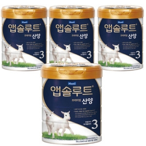 매일유업 앱솔루트 프리미엄 산양 3단계 750g (4개)