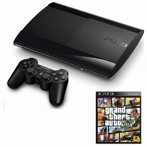 SIE 플레이스테이션3 500GB버전 + GTA5 일반판