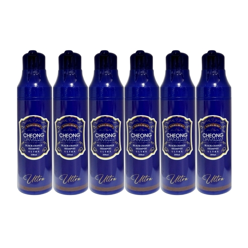 예그리나 청담스타일 울트라 염색샴푸 자연갈색 200ml (6개)