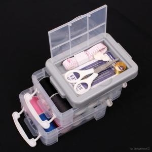 [불명] 3단 반짇고리 반짓고리 바늘 실바늘 세트 옷수선 반짇고리함이미지입니다. 누르면 해당 게시물로 새창이동합니다.