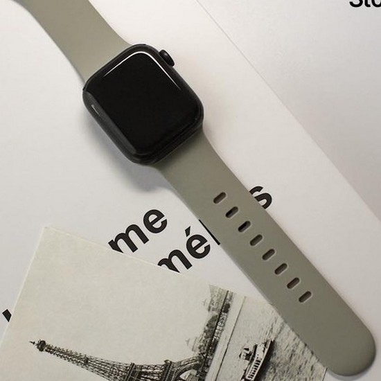 폰트리 힐링쉴드 애플워치 스트랩 실리콘 SL 시리즈 (스톤) (42mm/44mm/45mm/49mm)