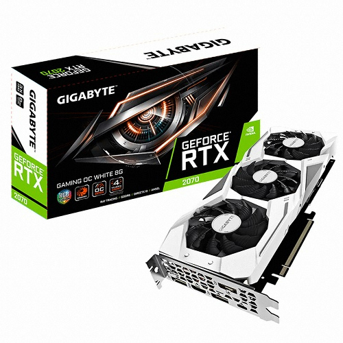 GIGABYTE 지포스 RTX 2070 GAMING OC D6 8GB 화이트_이미지
