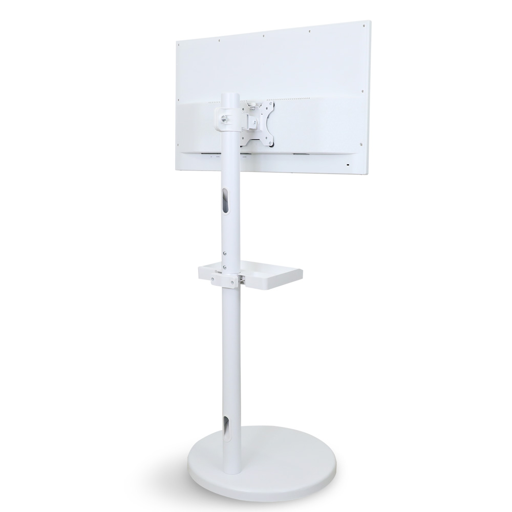 픽셀아트 스탠디아 PZ-01 무빙 스마트 모니터 TV 스탠드 화이트_이미지
