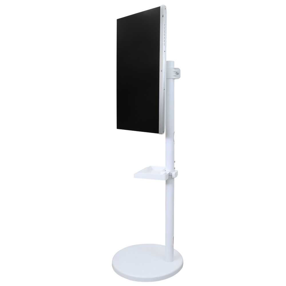 픽셀아트 스탠디아 PZ-01 무빙 스마트 모니터 TV 스탠드 화이트_이미지