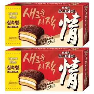 초코파이 30개입 2각60개 대용량 실속형 사무실간식 어린이집간식 학교간식_MC