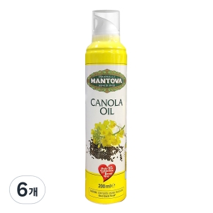 만토바 카놀라 오일 스프레이 200ml (6개)_이미지