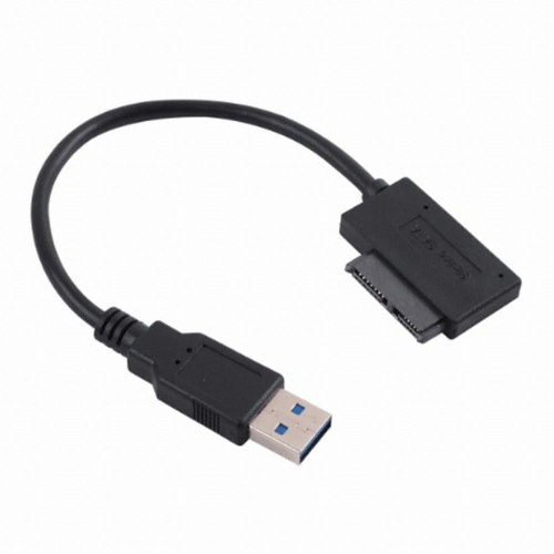 라이트컴 COMS ND552 슬림라인 SATA to USB3.0 꺾임 컨버터_이미지
