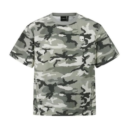 하이드로겐 유니 데일리 우븐 셋업 반팔 티셔츠 H31E2TR229_ZZ