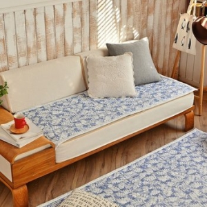 이팝 여름 쇼파패드 쿨 시어서커 소파 매트 깔개 커버 3인용