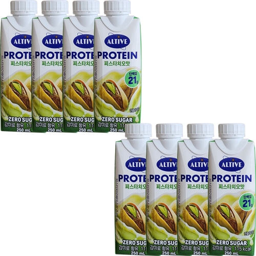 CJ제일제당 얼티브 프로틴 피스타치오맛 250ml (8개)_이미지