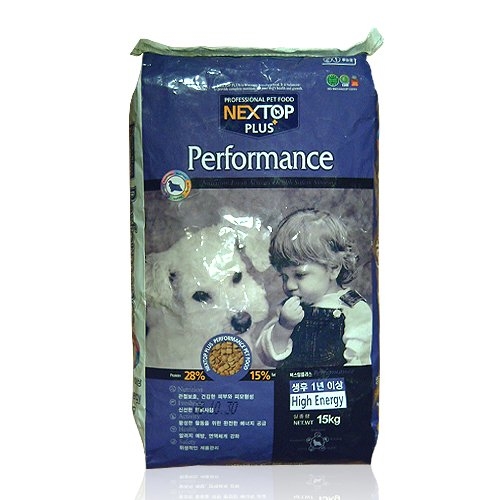 우성사료 우성 넥스탑 플러스 퍼포먼스 15kg