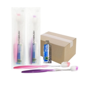 페리오 일회용 칫솔치약세트 (500개)_이미지