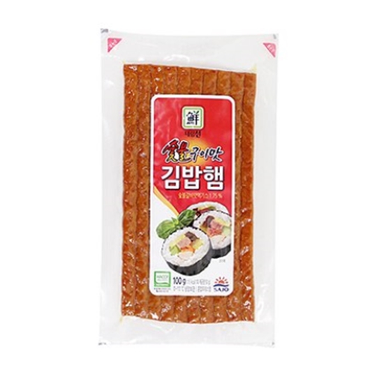 사조대림 대림선 숯불구이맛 김밥햄 100g (10개)_이미지