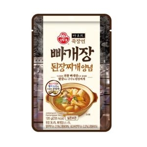 오뚜기 죽장연 빠개장 된장찌개양념 120g (2개)