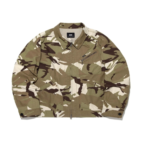LEE 91-B 코튼 하프 자켓 카모플라쥬 LE2601JK04 CA_이미지