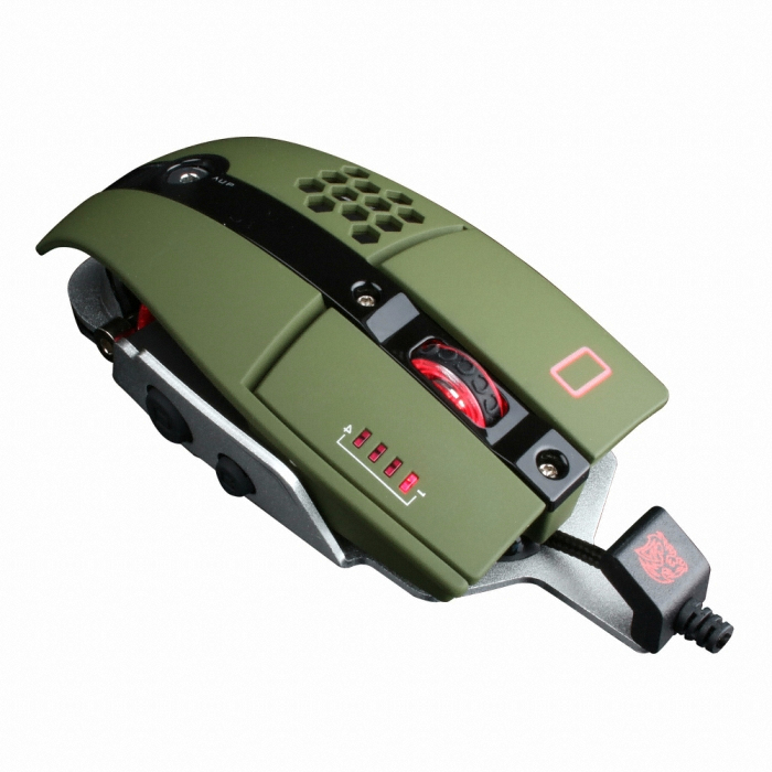 써멀테이크 Tt eSPORTS LeveL 10 M mouse (그린)_이미지