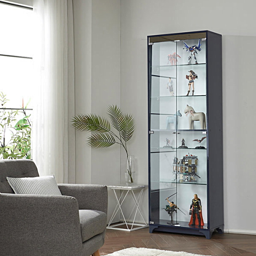 모던탑21  프렌즈 6단 유리 장식장 600