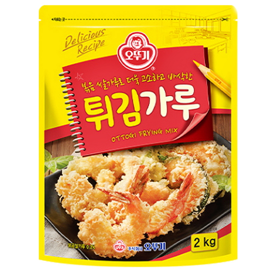 오뚜기 튀김가루 2kg (6개)