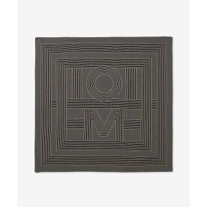 선착순3일 여성 실크 스카프 블랙 화이트 221854800200 SILK SCARF
