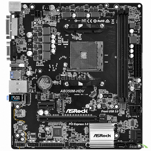 ASRock AB350M-HDV ������
