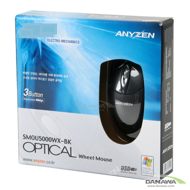 ANYZEN Optical SMOU5000WX-BK 400dpi_이미지