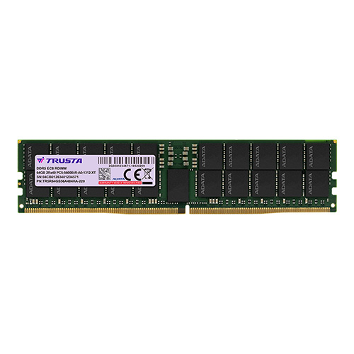 ADATA TRUSTA DDR5-5600 CL46 ECC/REG이미지입니다. 누르면 해당 게시물로 새창이동합니다.