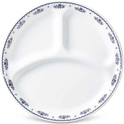 코렐 프렌치 도일리 삼절접시 (대)