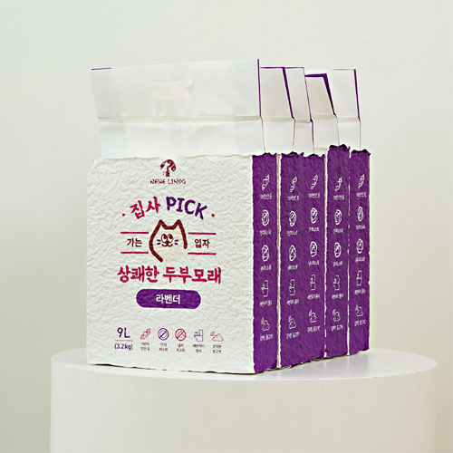 네네린도 집사픽 상쾌한 두부모래 가는입자 라벤더 3.2kg이미지입니다. 누르면 해당 게시물로 새창이동합니다.