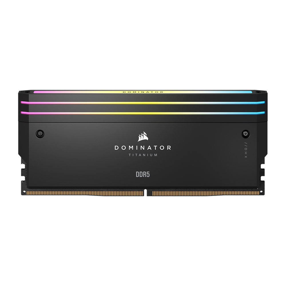 CORSAIR DDR5-6000 CL30 Dominator Titanium BLACK ��Ű��(96GB(24Gx4))