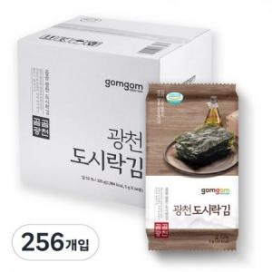 곰곰 광천 도시락김 5g (256개)_이미지