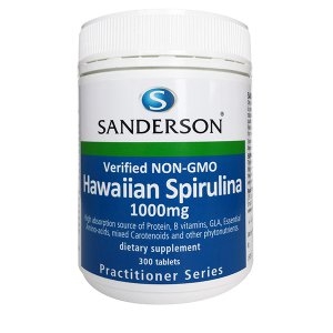  샌더슨 하와이언 스피루리나 1000mg 300캡슐