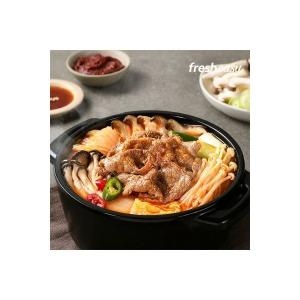 프레시지 얼큰 소고기 버섯 전골 500g (1개)