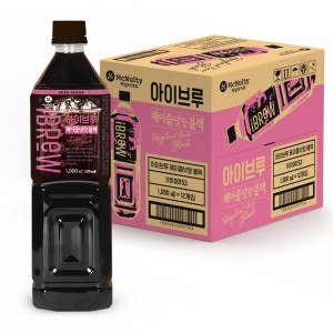 맥널티 아이브루 헤이즐넛향 블랙 1L