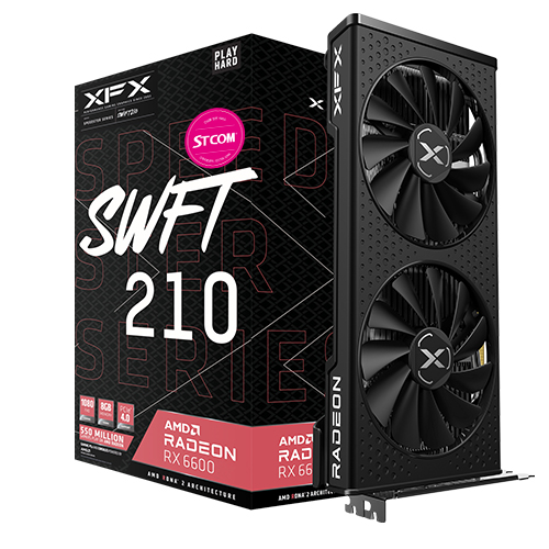 XFX 라데온 RX 6600 SWFT 210 CORE D6 8GB_이미지