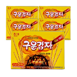 구운감자 135g 5개 25입 감자스낵 빼빼로 과자