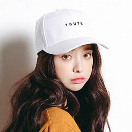  후추통 유쓰 레터링 캐주얼 모자 여성 소두 볼캡 야구모자