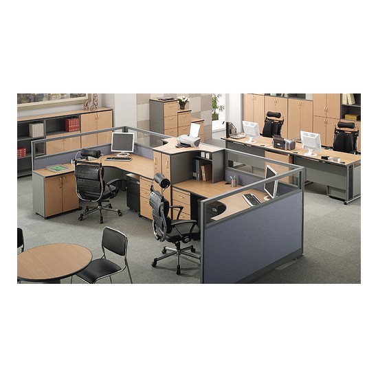 좋은가구 렉스 탑 직선 책상 (80x180cm)_이미지