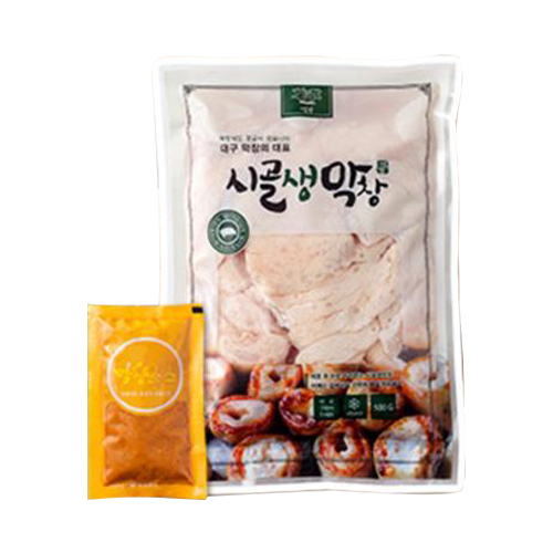 시골식품 13년전통 대구 시골생막창 500g (1개)_이미지