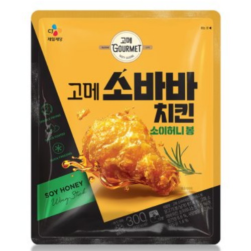 CJ제일제당 고메 소바바치킨 소이허니 봉 300g (8개)_이미지