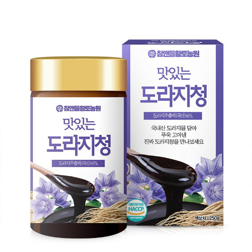 참앤들황토농원 맛있는 도라지청 250g (3개)_이미지