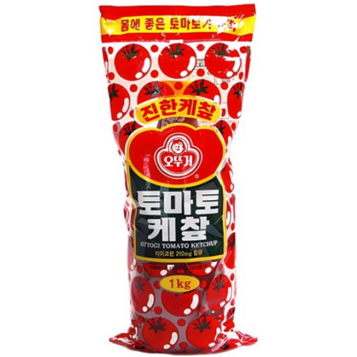 오뚜기 토마토케찹 1kg이미지입니다. 누르면 해당 게시물로 새창이동합니다.