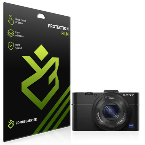 좀비베리어 SONY DSC-<b>RX100</b> II용 퓨어 저반사 지문방지 액정보호필름