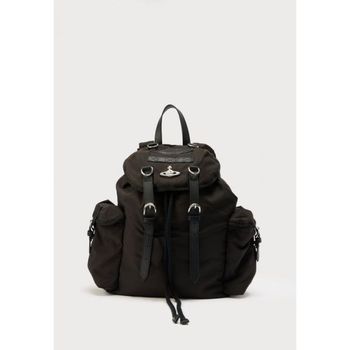 비비안웨스트우드 HIGHLAND UNISEX Backpack black/silver-coloured 7503330_이미지